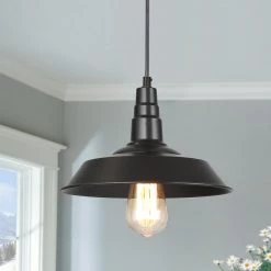 LNC Rustic Brushed Pendant - Black Hot Sale