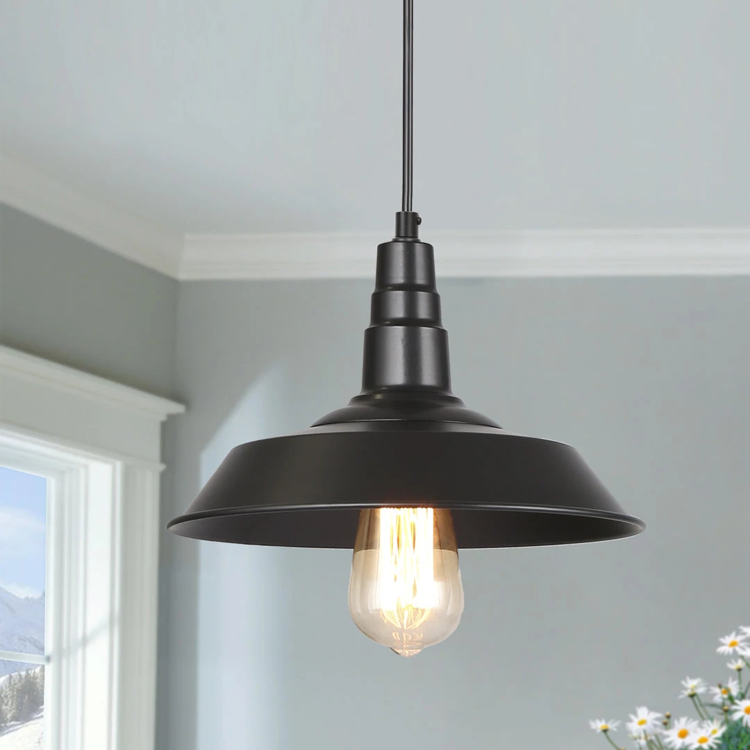 LNC Rustic Brushed Pendant - Black Hot Sale 3 LNC Rustic Brushed Pendant - Black Hot Sale