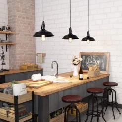 LNC Rustic Brushed Pendant - Black Hot Sale 11 LNC Rustic Brushed Pendant - Black Hot Sale