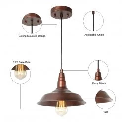 LNC Rustic Brushed Sconce-Clearance