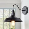 LNC Industrial Black Sconce-Clearance