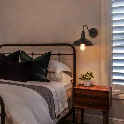 LNC Industrial Black Sconce-Clearance