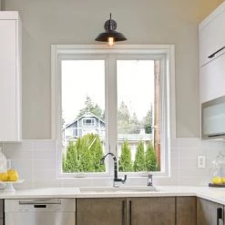 LNC Rustic Brushed Sconce-Clearance Lighting