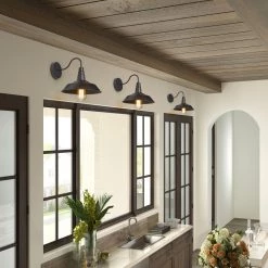 LNC Rustic Brushed Sconce-Clearance Lighting