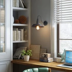 LNC Transitional Brushed Sconce Lighting