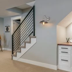 Lighting LNC Industrial Brushed Sconce-Clearance