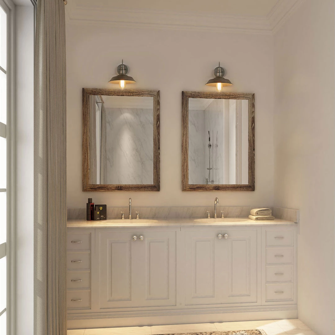 Lighting LNC Industrial Brushed Sconce-Clearance 5 Lighting LNC Industrial Brushed Sconce-Clearance