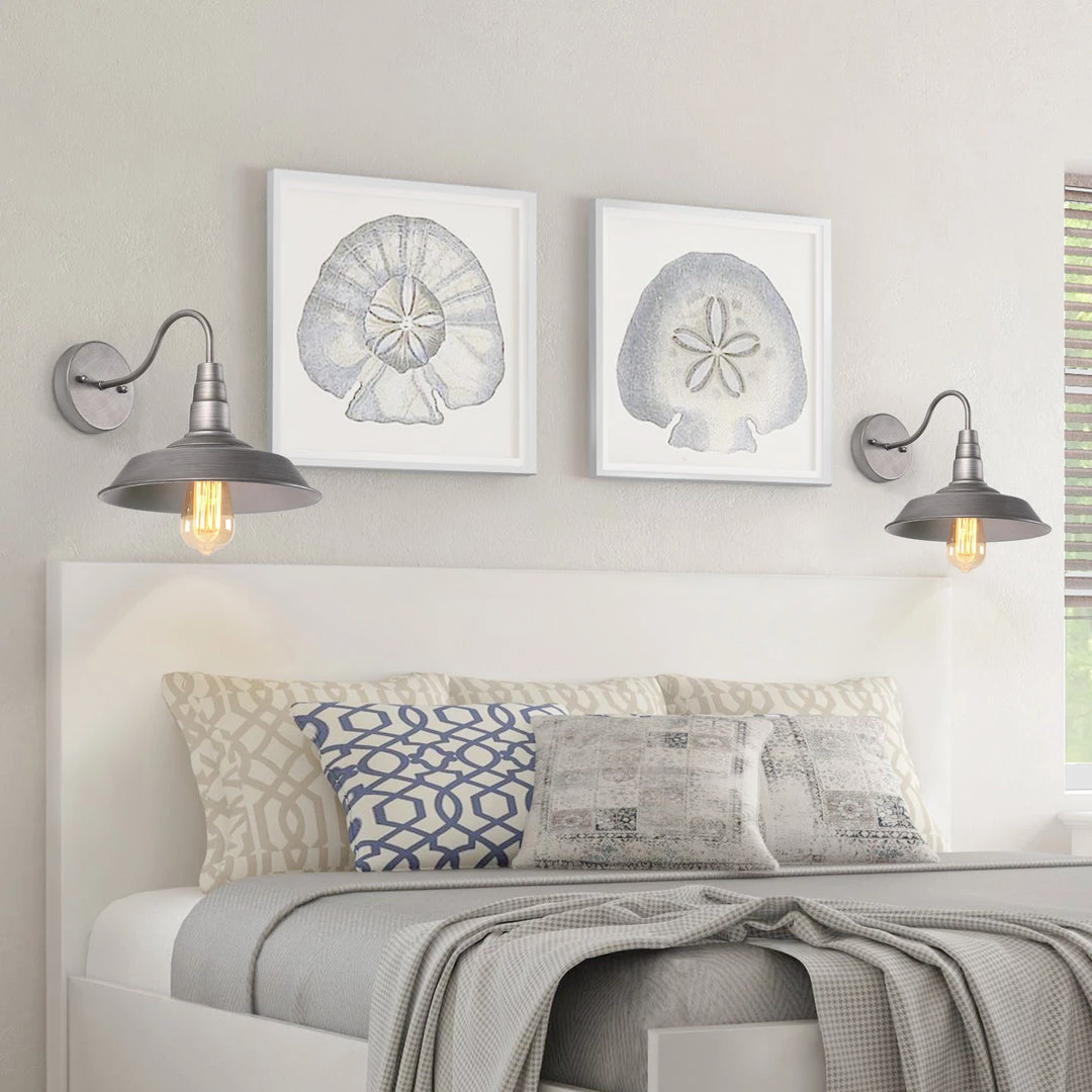 Lighting LNC Industrial Brushed Sconce-Clearance 6 Lighting LNC Industrial Brushed Sconce-Clearance