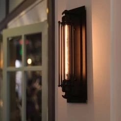 LNC Wire Cage Wall Sconce