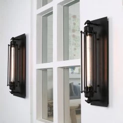 LNC Wire Cage Wall Sconce
