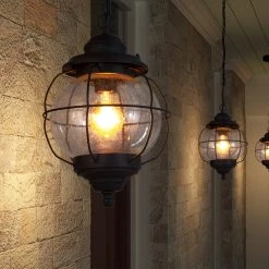 Lighting LNC Orb Cage Pendant Light 14 Lighting LNC Orb Cage Pendant Light