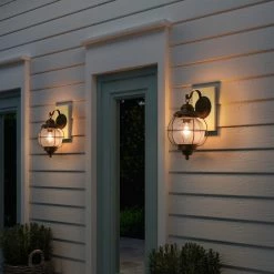 LNC Orb Outdoor Sconce-Clearance Lighting