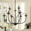 LNC Metal Chandelier - 9 Lights Open Box Lighting