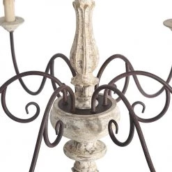 Hot Sale LNC Weathered Anchor Chandelier - 6 Lights