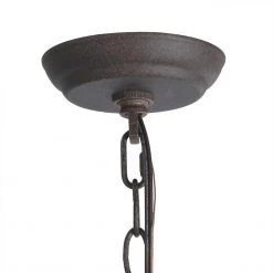 Lighting LNC Weathered Anchor Chandelier - 6 Lights-Open Box