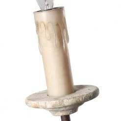 Lighting LNC Weathered Anchor Chandelier - 6 Lights-Open Box