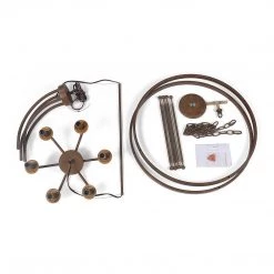 Lighting LNC Drum Wireframe Chandeliers - 6 Lights-Open Box