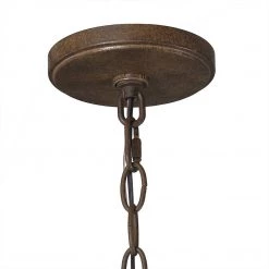 Lighting LNC Drum Wireframe Chandeliers - 6 Lights-Open Box