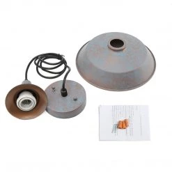 LNC Vintage Pot Lid Pendant-Clearance Lighting