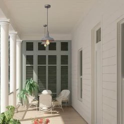 LNC Vintage Pot Lid Pendant-Clearance Lighting