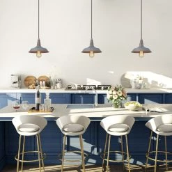 LNC Vintage Pot Lid Pendant-Clearance Lighting