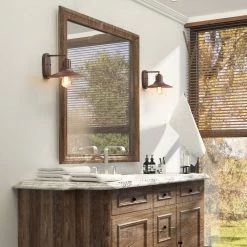 LNC Mini Pot Lid Wall Sconce