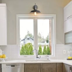 Lighting LNC Pot Lid Wall Sconce-Clearance