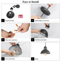 Google LNC Pot Lid Pendant Light