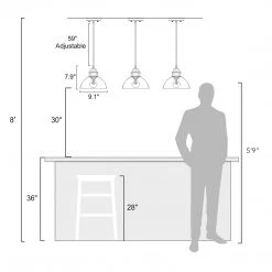 Google LNC Pot Lid Pendant Light