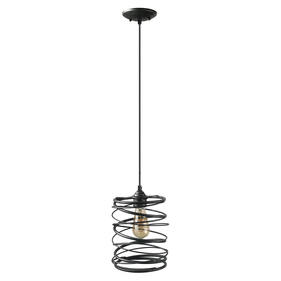 LNC Iron Spring Pendant Light-Clearance 11 LNC Iron Spring Pendant Light-Clearance