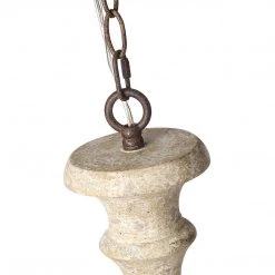 Lighting LNC Rustic Weathered Chandelier - 6 Lights-Open Box 23 Lighting LNC Rustic Weathered Chandelier - 6 Lights-Open Box