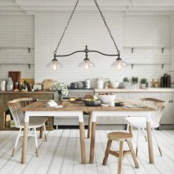 LNC Linear Half Dome Shade Chandelier-Open Box Lighting