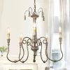 Hot Sale LNC Rustic Weathered Chandelier - 5 Lights