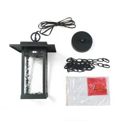 LNC HOME Textured Glass Pendant Light 13 LNC HOME Textured Glass Pendant Light