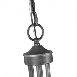 LNC Slim Metal Chandelier - 6 Lights-Clearance Lighting