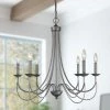 LNC Slim Metal Chandelier - 6 Lights-Clearance Lighting 1 LNC Slim Metal Chandelier - 6 Lights-Clearance Lighting