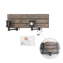 Google LNC Rustic 2-light Vanity Light