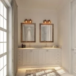 Google LNC Rustic 2-light Vanity Light