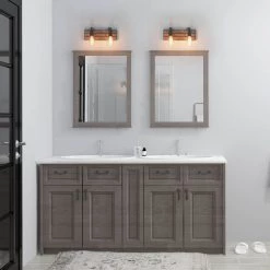 Google LNC Rustic 2-light Vanity Light
