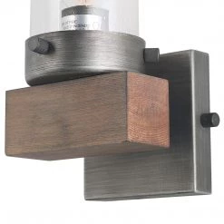 Lighting LNC Distressed Wood Wall Sconce-Clearance
