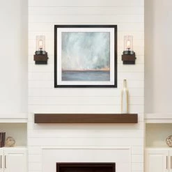 Lighting LNC Distressed Wood Wall Sconce-Clearance