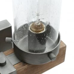 Lighting LNC Distressed Wood Wall Sconce - 3 Lights-Clearance