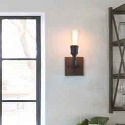 LNC Water Pipe Wall Sconce-Clearance Lighting