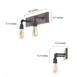 LNC Water Pipe Wall Sconce Hot Sale