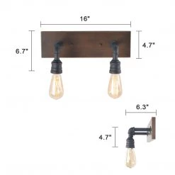 LNC Water Pipe Wall Sconce Hot Sale
