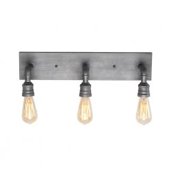Lighting LNC Water Pipe Wall Sconce - 3 Lights-Clearance 15 Lighting LNC Water Pipe Wall Sconce - 3 Lights-Clearance