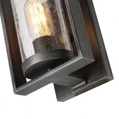 Lighting LNC Seeded Glass Sconce-Clearance