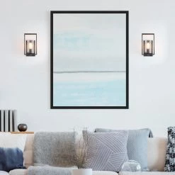 Lighting LNC Seeded Glass Sconce-Clearance