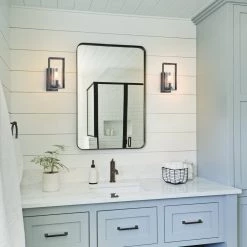 Lighting LNC Seeded Glass Sconce-Clearance