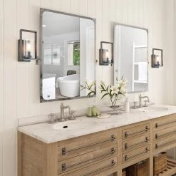 Lighting LNC Seeded Glass Sconce-Clearance